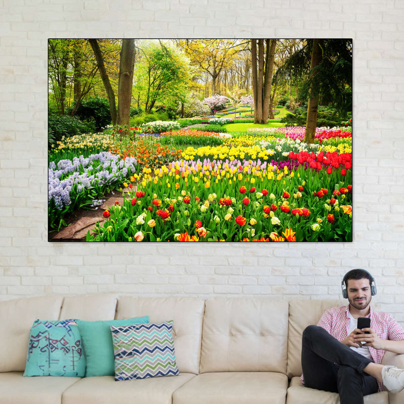 Tulips Flower Wall Art