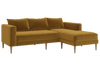 The Essential Sectional in Recycled Velvet