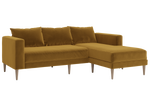 The Essential Sectional in Recycled Velvet