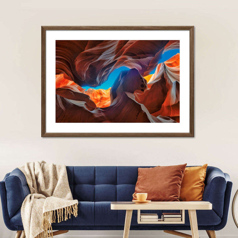 Inside Antelope Canyon Wall Art