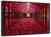 Red Forest Wall Art