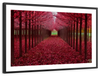 Red Forest Wall Art