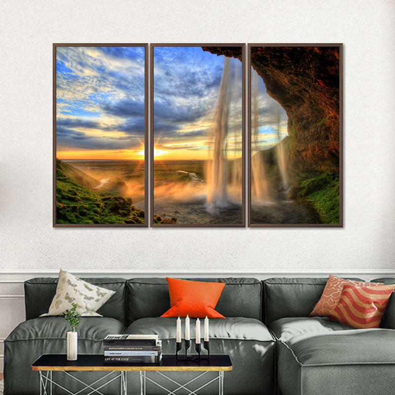 Mountain Waterfall Wall Art