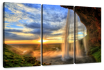 Mountain Waterfall Wall Art