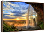 Mountain Waterfall Wall Art