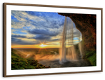Mountain Waterfall Wall Art