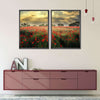 Scandinavian Poppy Field Wall Art