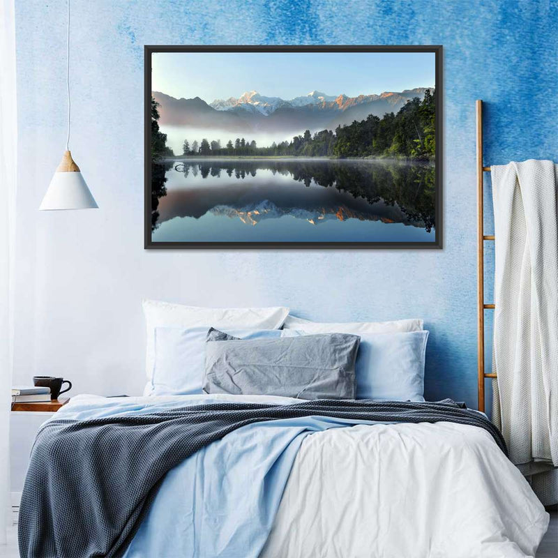 Lake Matheson Reflection Wall Art