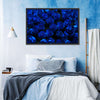 Royal Blue Roses Wall Art