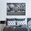 Winter Nightscape Wall Art