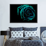 Green Flower Wall Art