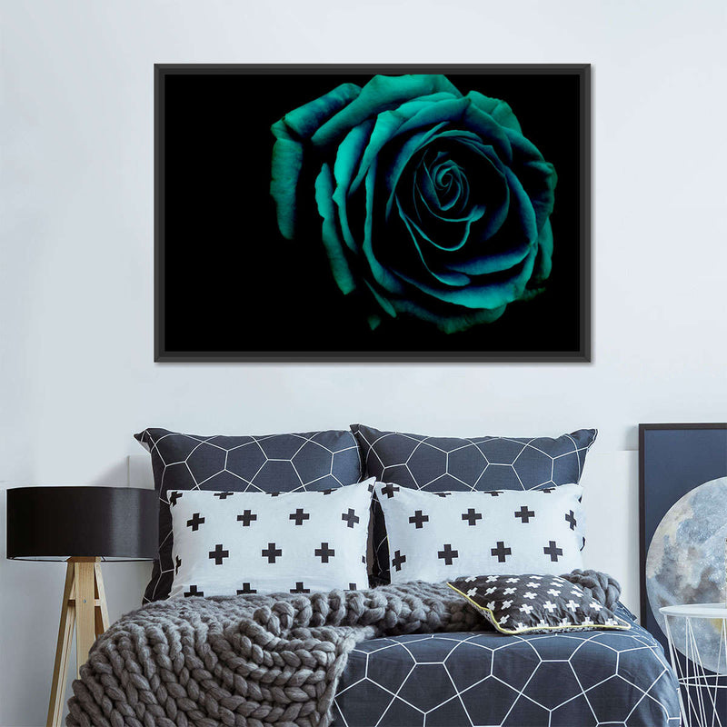 Green Flower Wall Art
