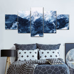Snowy Mountains Wall Art