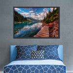 Lake Walkway Wall Art