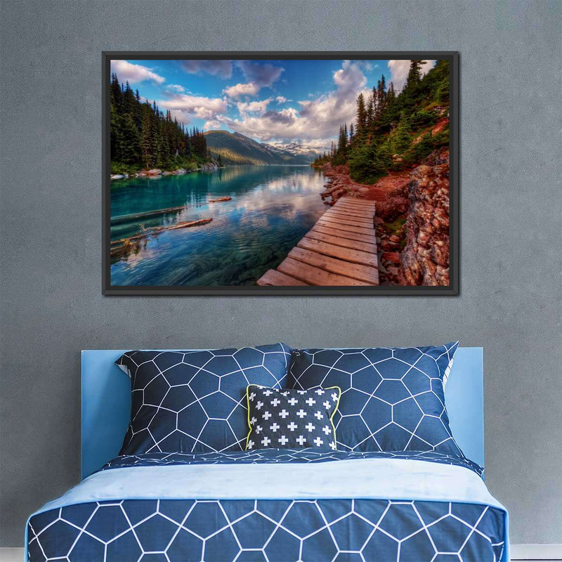Lake Walkway Wall Art