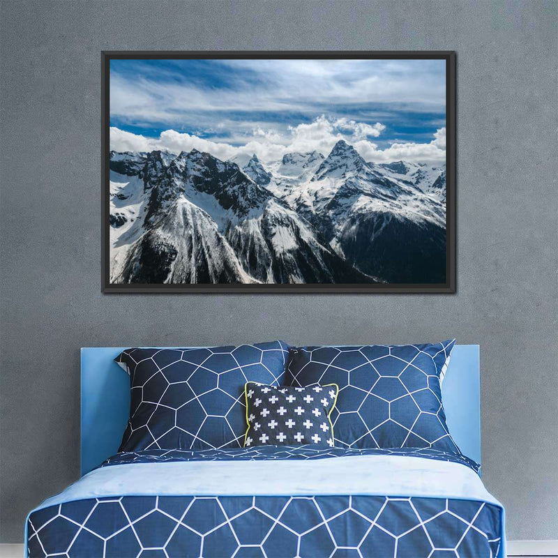Snow Mountain Peaks Wall Art
