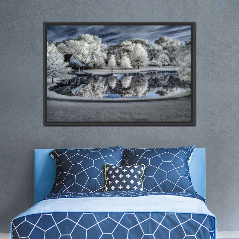 Winter Nightscape Wall Art