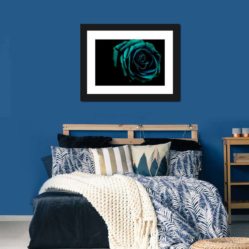 Green Flower Wall Art