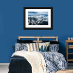 Snow Mountain Peaks Wall Art