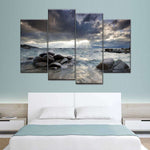 Sunlit Lake Tahoe Wall Art