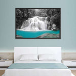 Pop Rainforest Waterfall Wall Art
