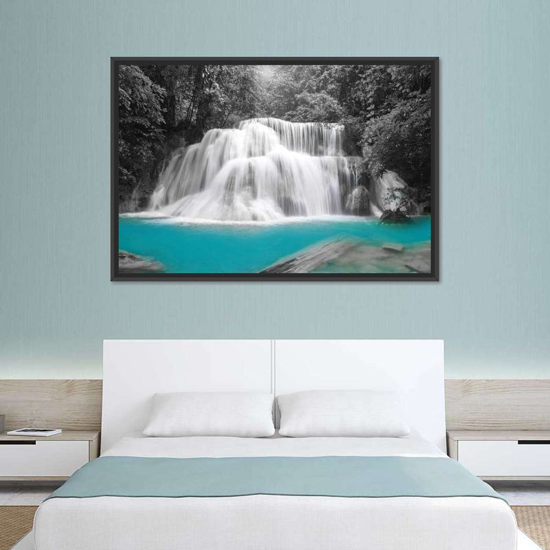 Pop Rainforest Waterfall Wall Art