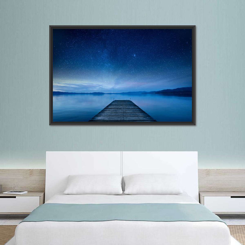 Midnight Serenity In Lake Tahoe Wall Art