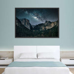 Stargazing At Yosemite Wall Art