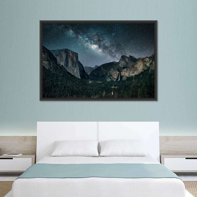 Stargazing At Yosemite Wall Art