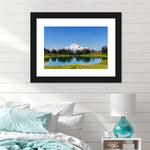 Mount Rainier Little Lagoon Wall Art