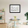 White Roses Wall Art