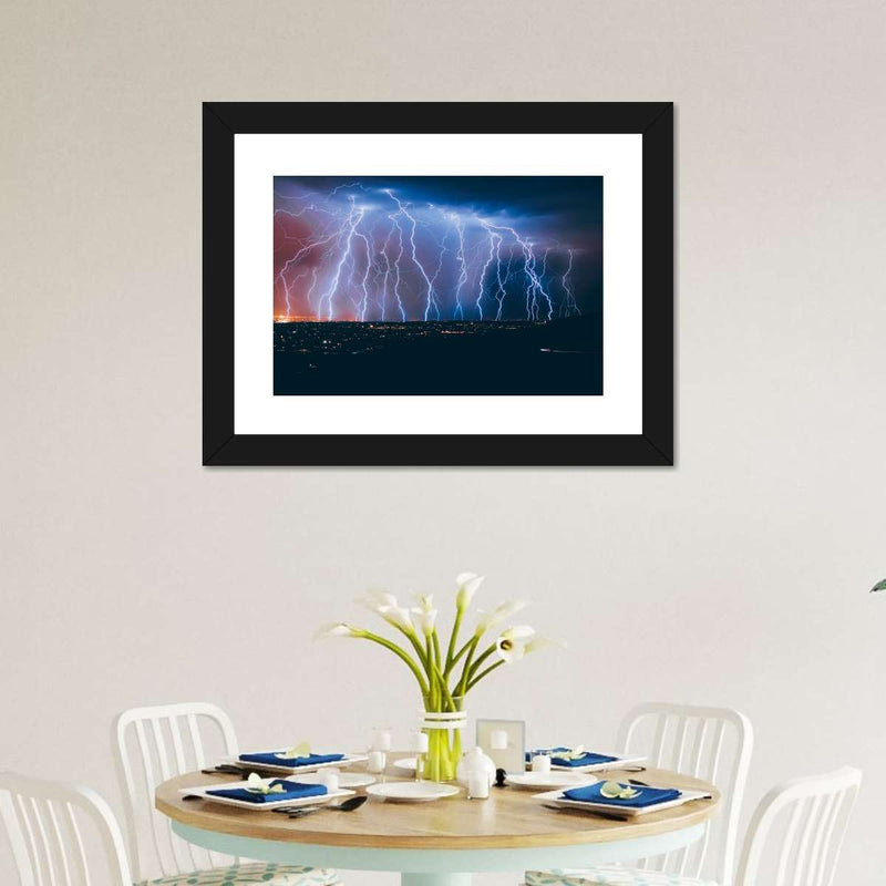 Lightning Strikes Wall Art