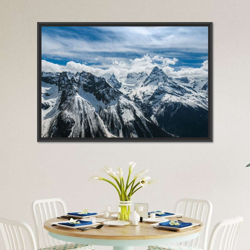 Snow Mountain Peaks Wall Art