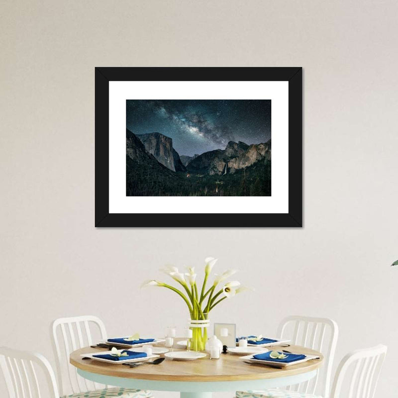 Stargazing At Yosemite Wall Art