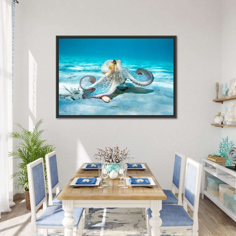 Roaming Octopus Wall Art