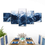 Snowy Mountains Wall Art