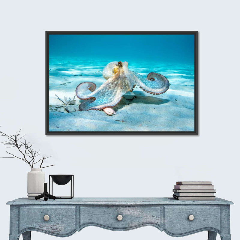Roaming Octopus Wall Art