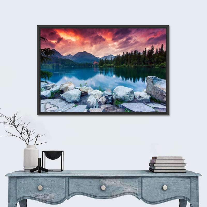 Tatra Mountain Lake Wall Art