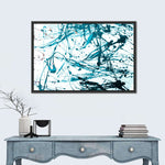 Teal Abstract Wall Art