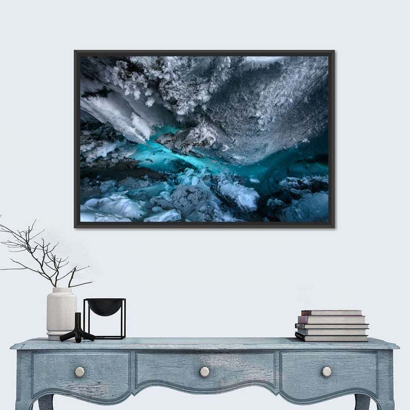 Ice Cave In Matanuska Glacier Wall Art