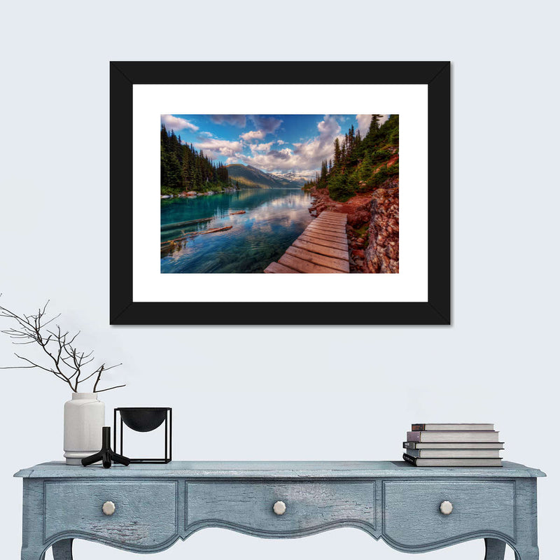 Lake Walkway Wall Art