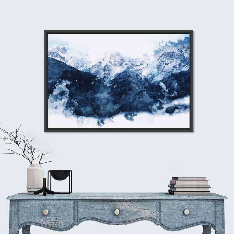 Snowy Mountains Wall Art