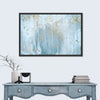 Light Blue Abstract Wall Art