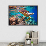 Vivid Sea Life Wall Art