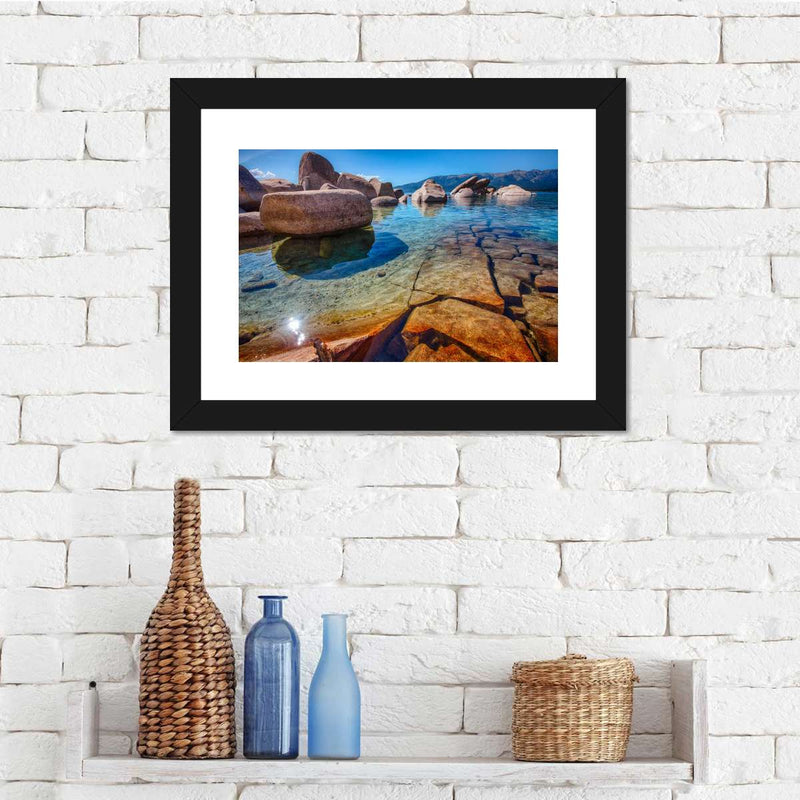 Lake Tahoe Stones Wall Art