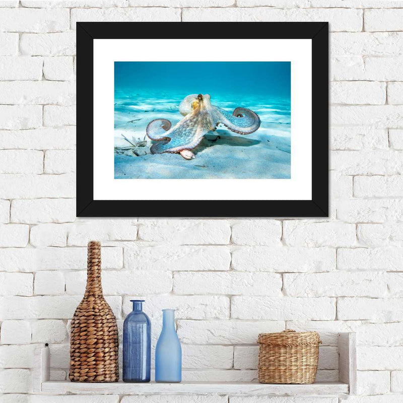 Roaming Octopus Wall Art