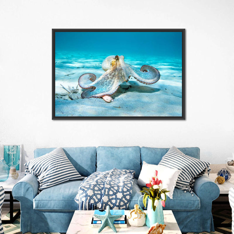 Roaming Octopus Wall Art