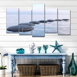 Water Zen Stones Wall Art