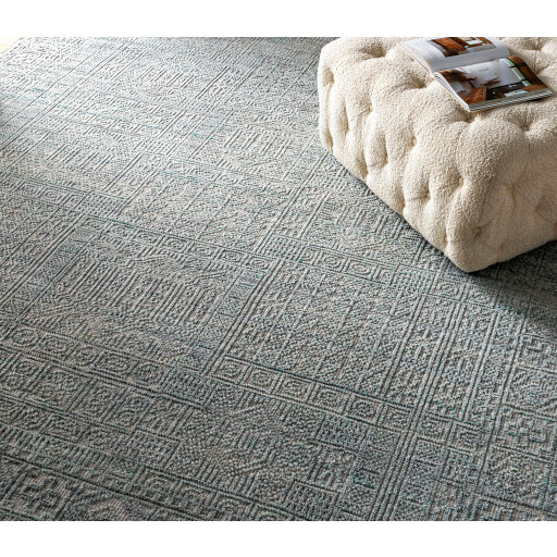 Nobility Blue / Grey Hand-Knotted Rug