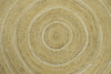 100% ALL NATURAL FIBER HAND BRAIDED BOHO ROUND JUTE RUG | JR5